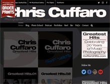 Tablet Screenshot of cuffarophoto.com